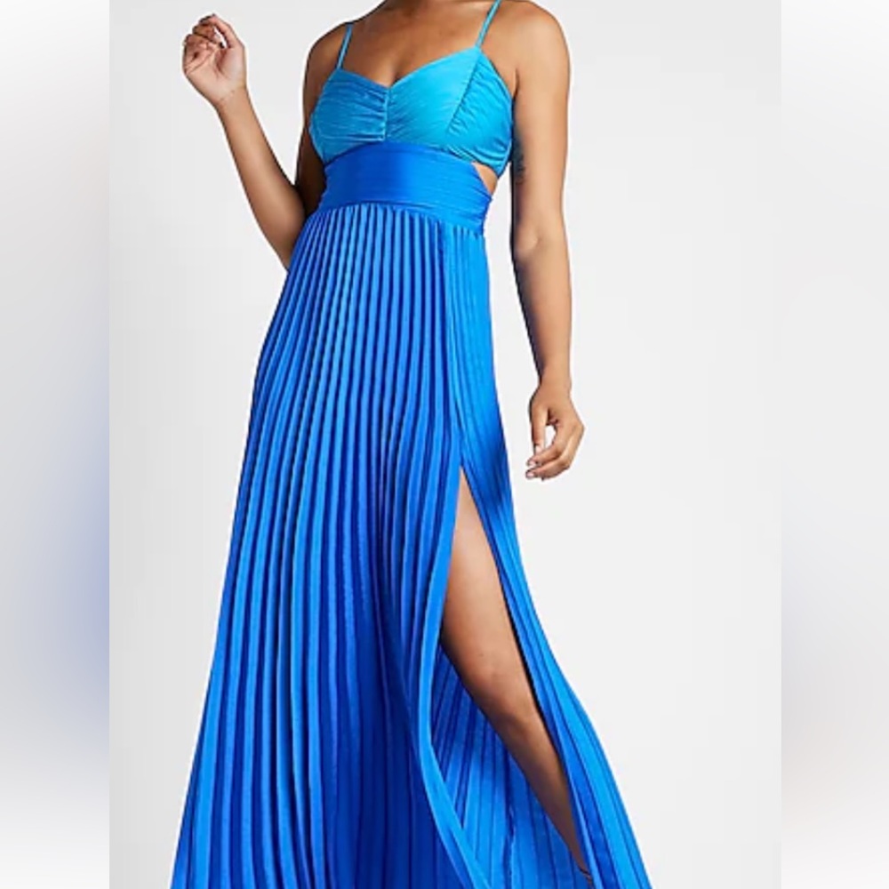 Express Blue Dress
